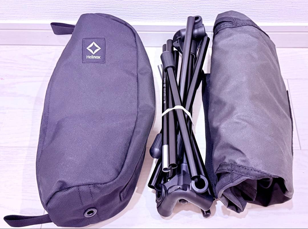 【美品】Helinox ヘリノックス TACTICAL チェア　ブラック