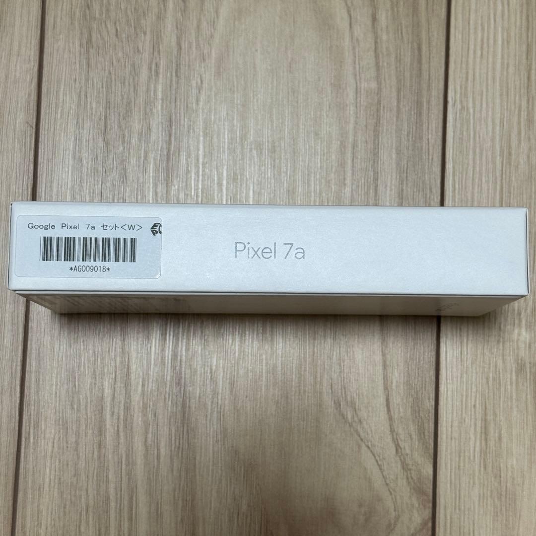 【新品未使用】 Google Pixel 7a 白 128GB SIMフリー
