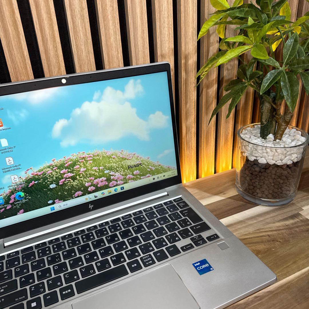準美品2022年モデル‼️HP EliteBook☘メモリ16GB☘ノートパソコン