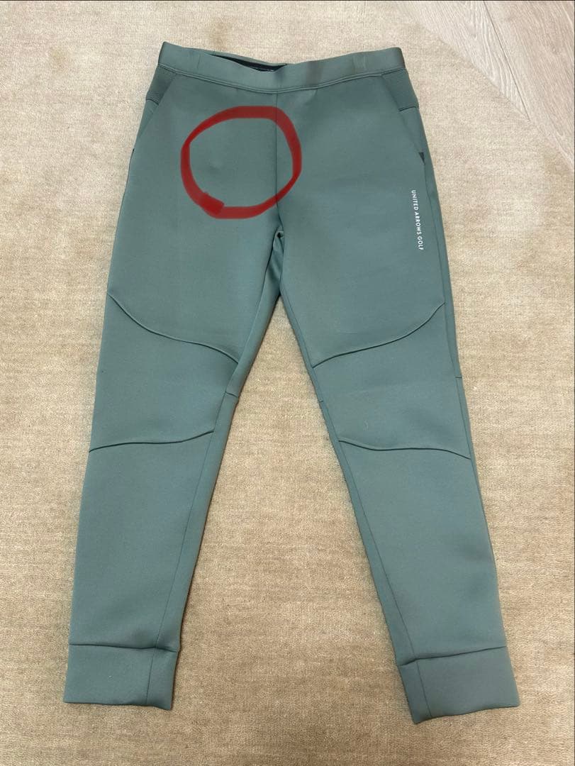 ユナイテッドアローズ　ジャケット パンツセットアップ　カーキー