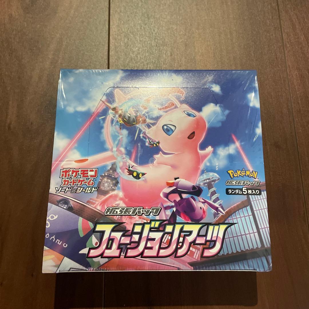 ポケモンカードゲーム フュージョンアーツシュリンク付き未開封BOX
