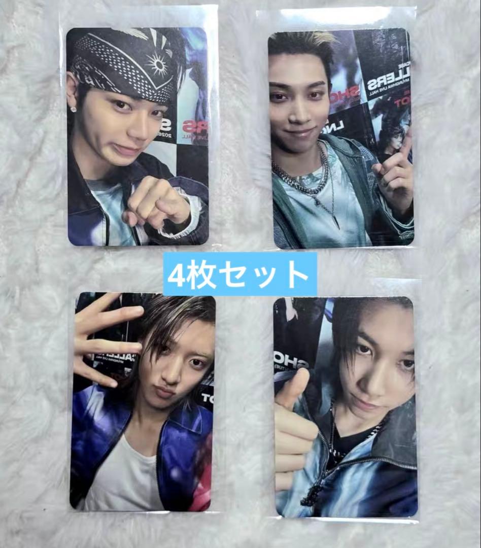 LNGSHOT 1st makestar サイン会限定 トレカ 4枚セット