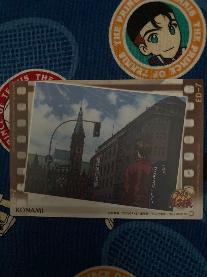 2枚セットテニスの王子様　不二周助&手塚国光 OP EDカード 私服トレカ