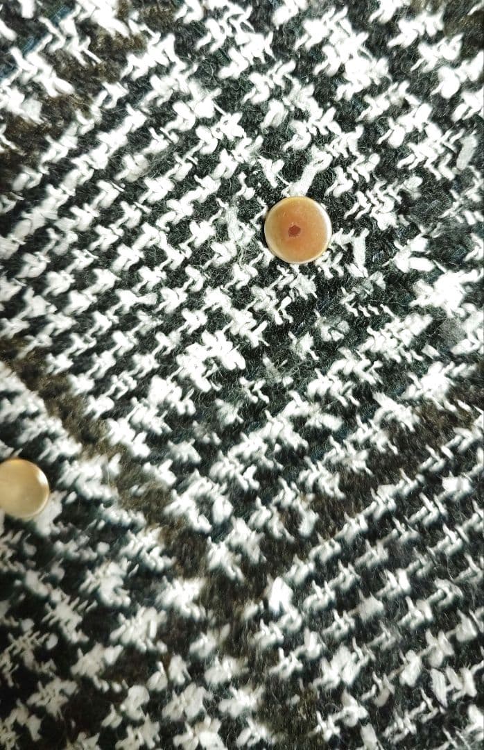 23AW ツイードノーカラージレ