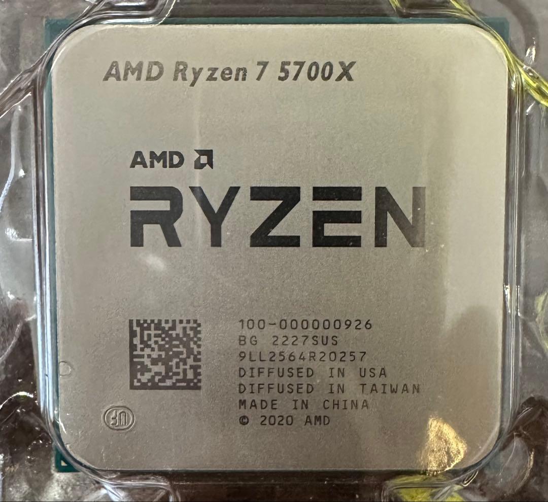 PCパーツ一式（CPU, GPU, マザボ, メモリ, 電源）