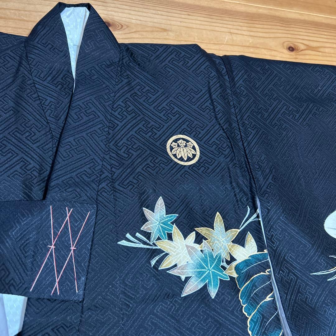 お宮参りの着物　男の子　一つ身