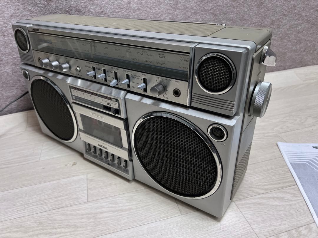 動作品National AMBIENCE ラジカセRX-5150 中古ビンテージ