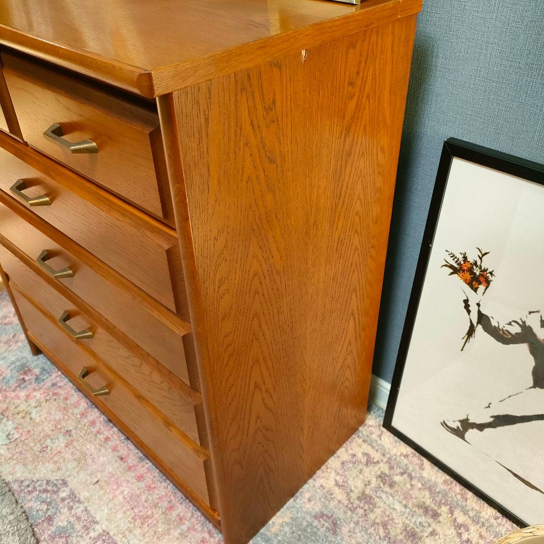 オールドカリモク 昭和レトロ ヴィンテージチェスト