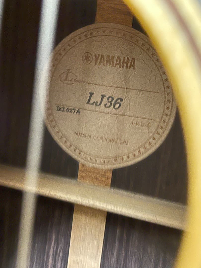 片岡Yamaha アコースティックギター LJ36 ARE PLEK調整済