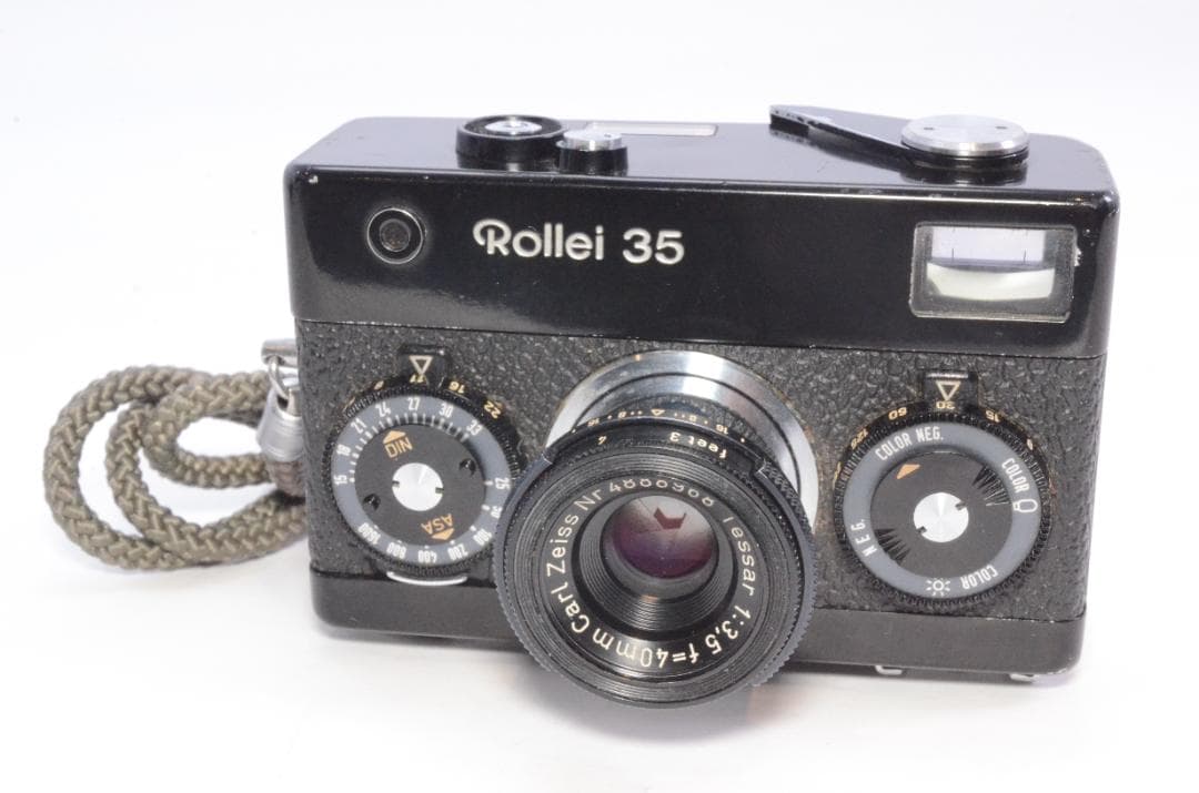 ◆外観美品◆ Rollei 35 初期型 ドイツ製 Tessar @23