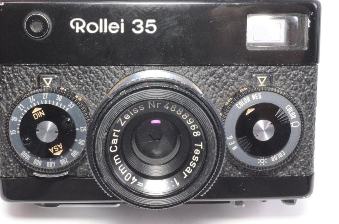 ◆外観美品◆ Rollei 35 初期型 ドイツ製 Tessar @23