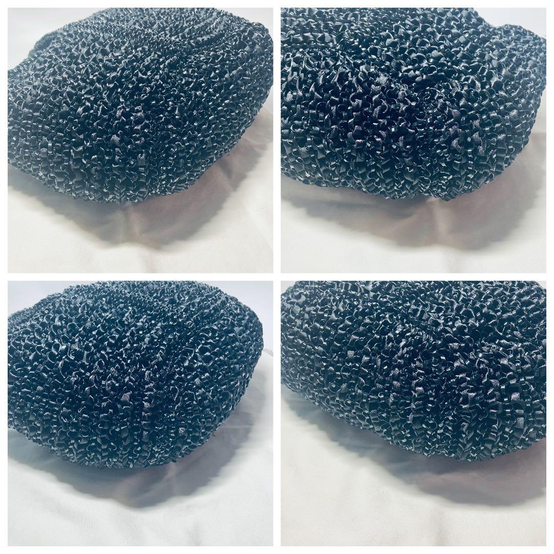 未使用級◇アンテプリマ ワイヤー ハンドバッグ◇ブラック ギャランティカード