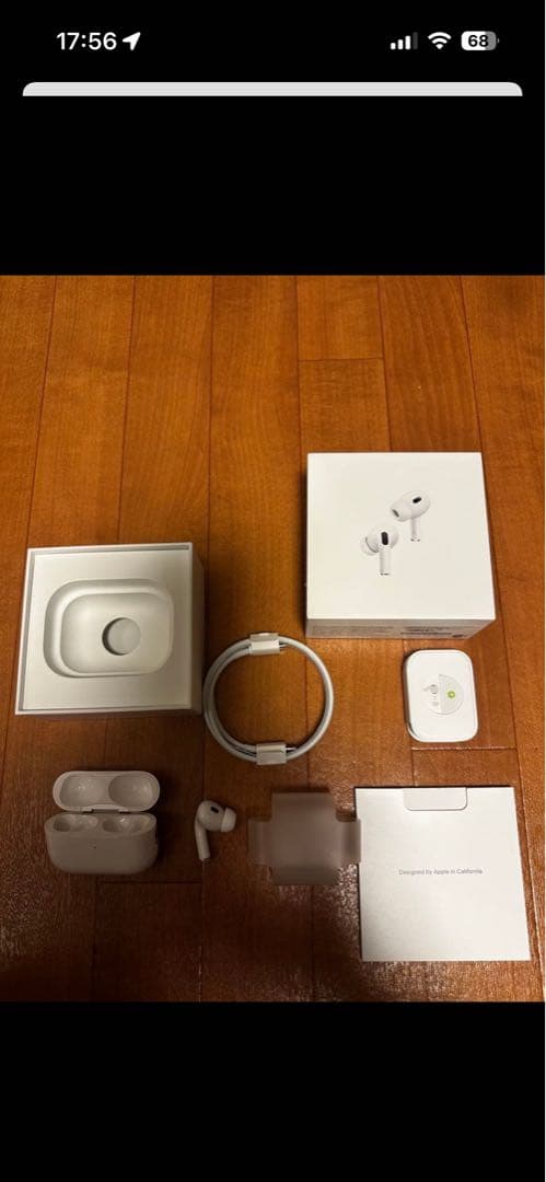 AirPods Pro第2世代　充電ケース付き、Lightningタイプ