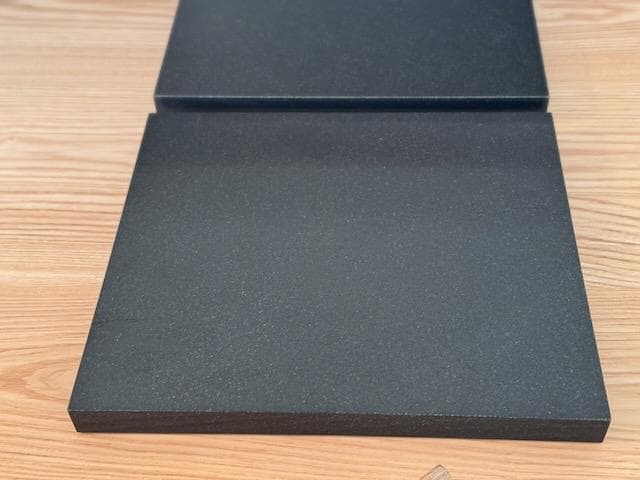高級黒御影石 オーディオボード 2枚セット 300×350×30mm