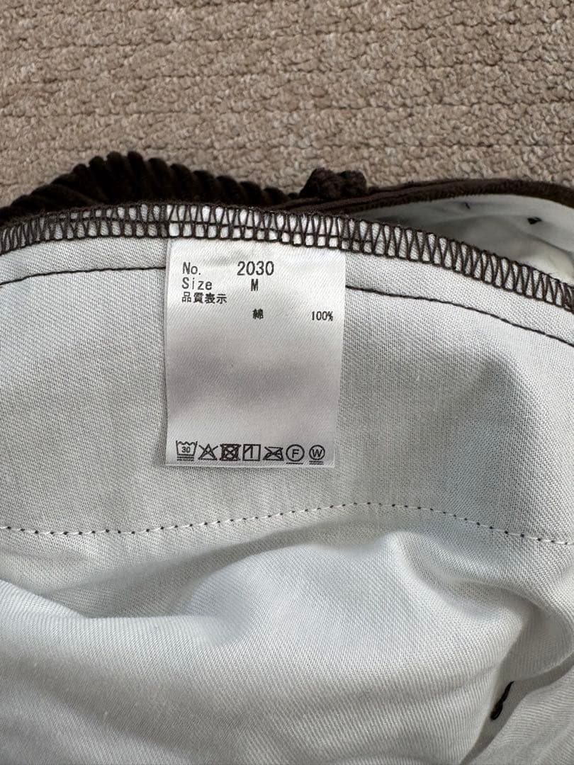 パンツ SHISHIKUI CORDUROY S / D.BROWN