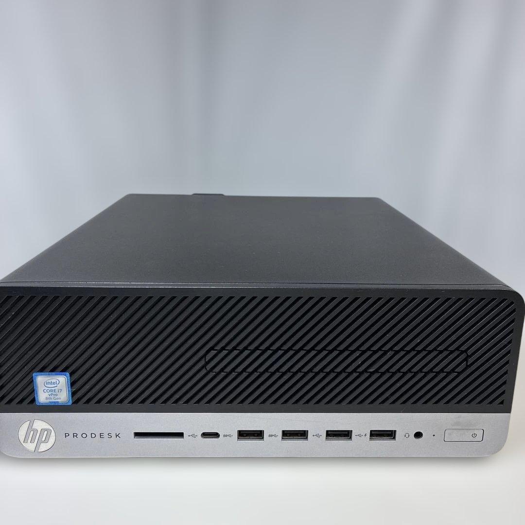 8世代Core i7！HP ProDesk600G4！BIOS確認済ジャンク品