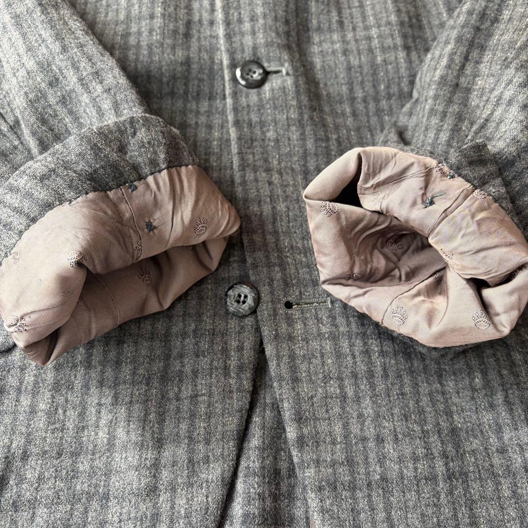 60s ヴィンテージ　テーラードジャケット　グレー