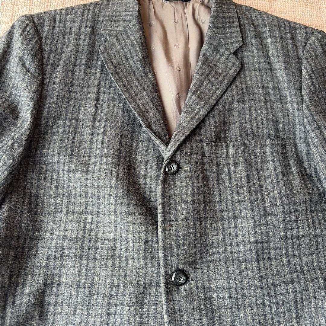 60s ヴィンテージ　テーラードジャケット　グレー