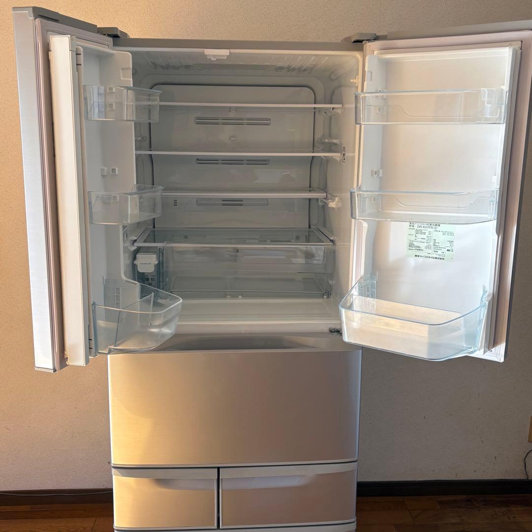 大特価 6ドア 473L TOSHIBA 2016年 GR-K47FR(S)