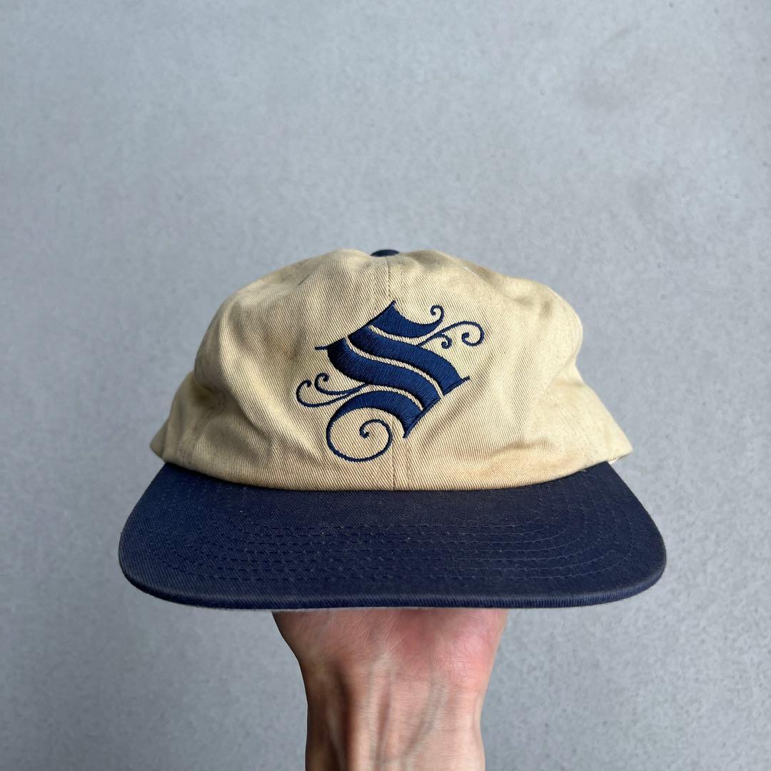 stussy Pinstripe Cap キャップ　cityboy ノームコア