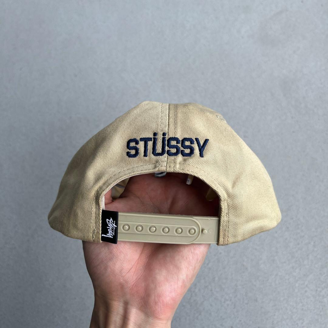 stussy Pinstripe Cap キャップ　cityboy ノームコア