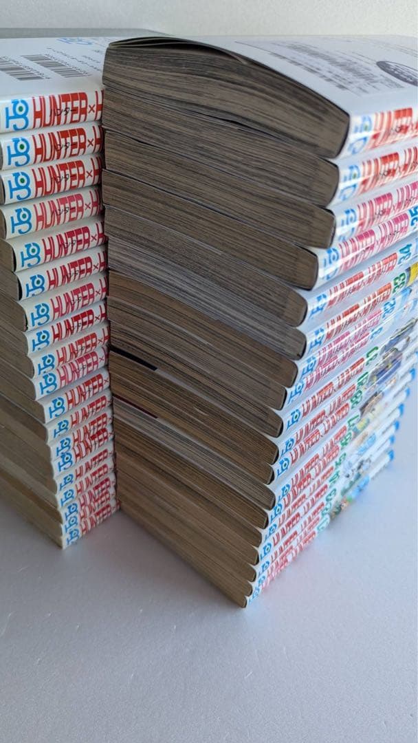 み*お様 ハンターハンター　全巻　レンタル落ち7冊 背表紙色抜けあり