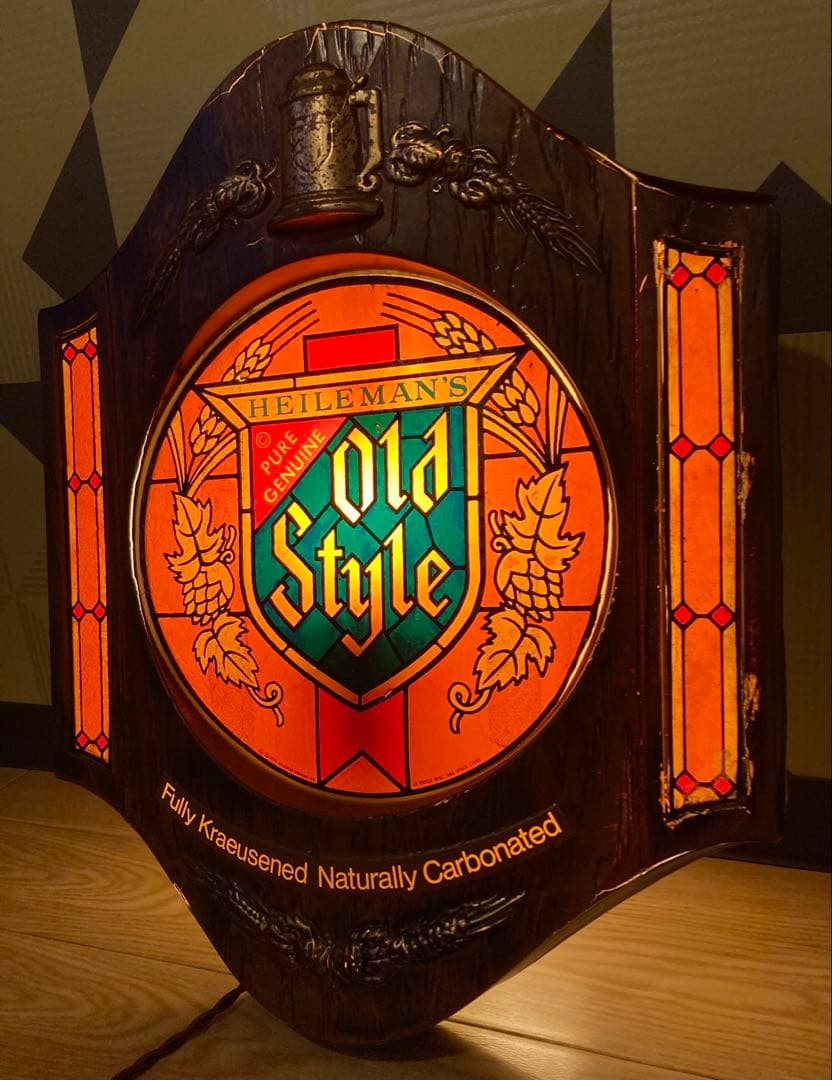 オールドスタイルビール ヴィンテージ ネオンサイン アメリカン雑貨 ランプ 看板