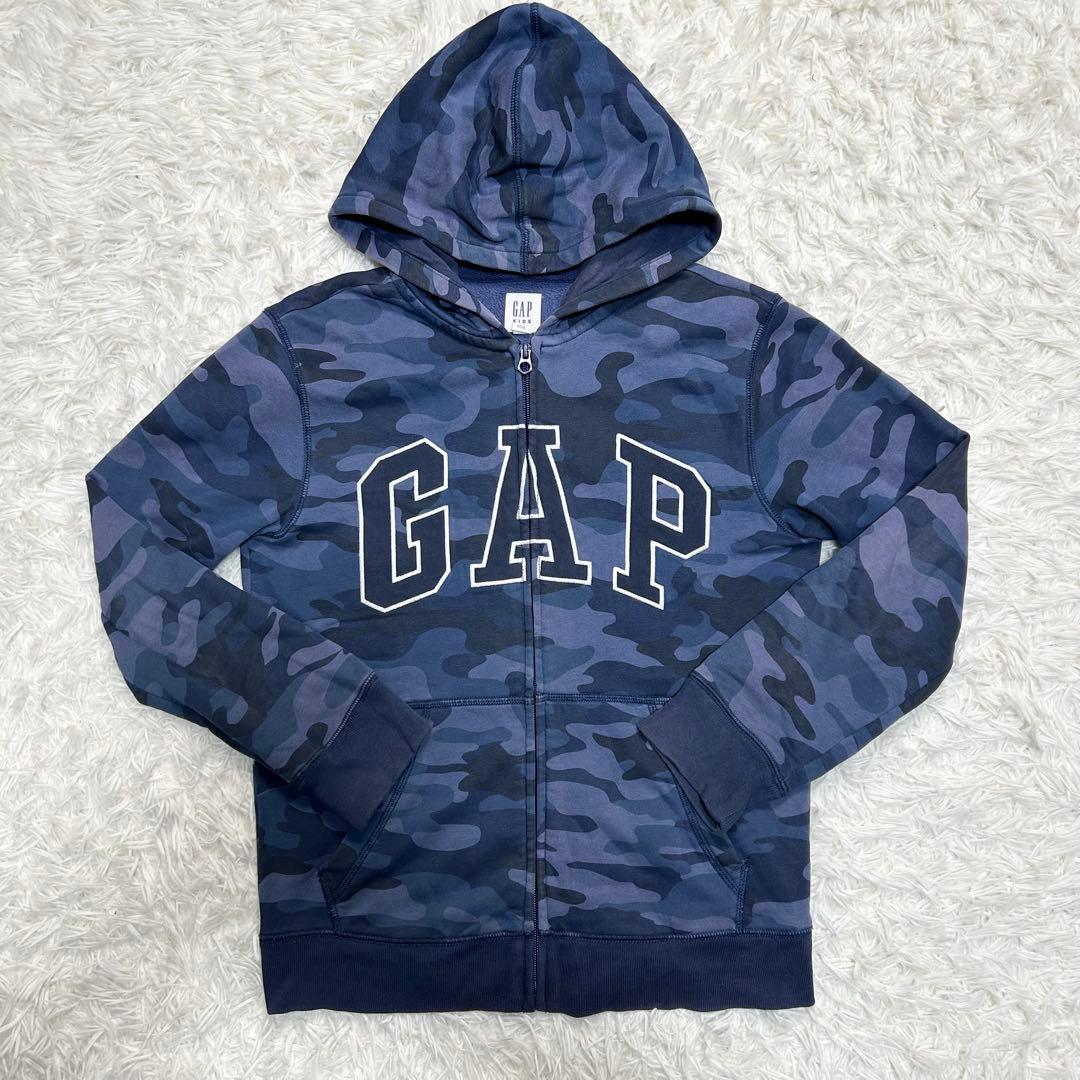y2k GAP ギャップ ジップアップパーカー 迷彩 平成ギャル マクブリング