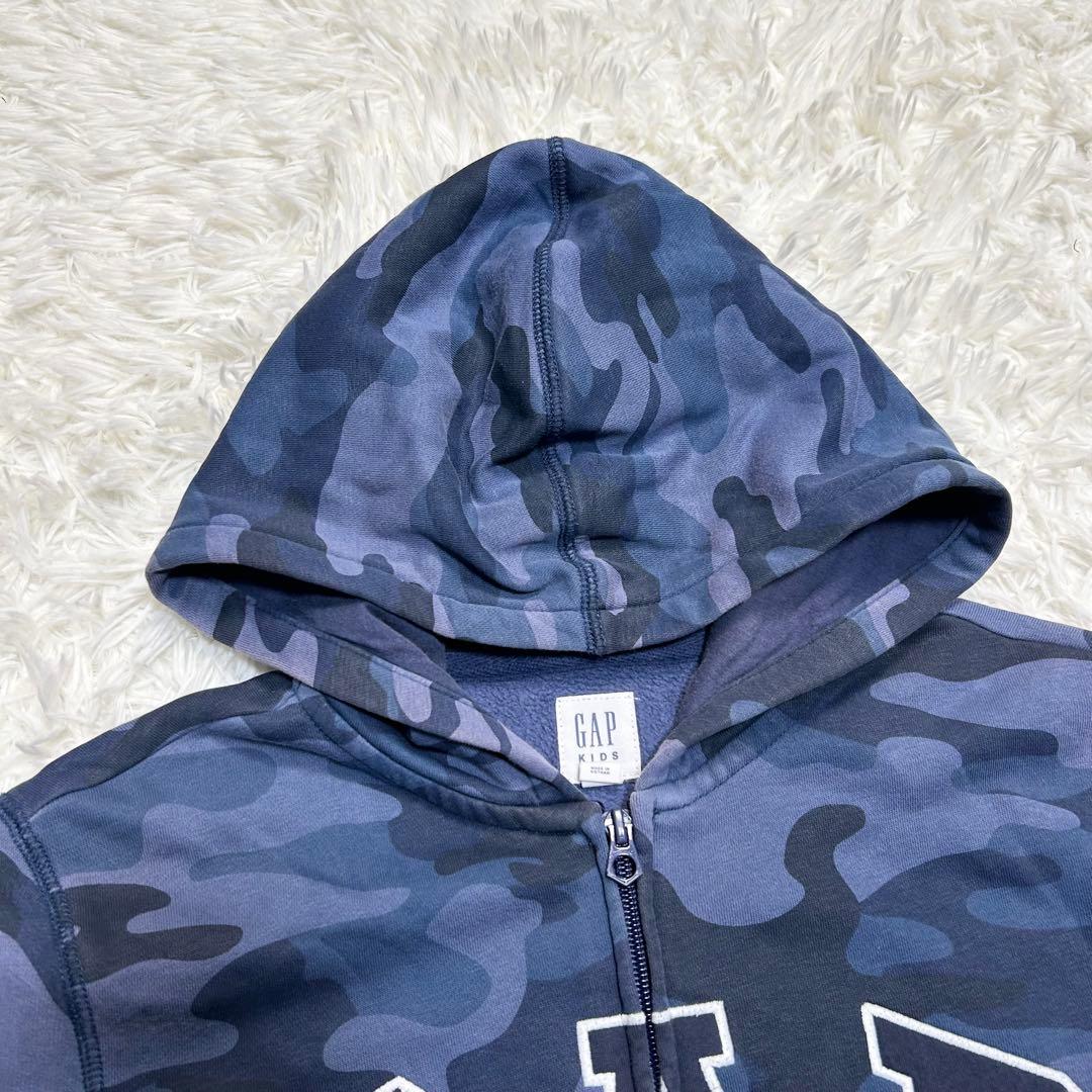 y2k GAP ギャップ ジップアップパーカー 迷彩 平成ギャル マクブリング