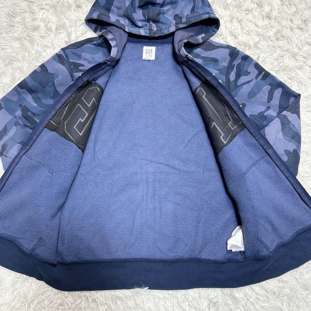 y2k GAP ギャップ ジップアップパーカー 迷彩 平成ギャル マクブリング