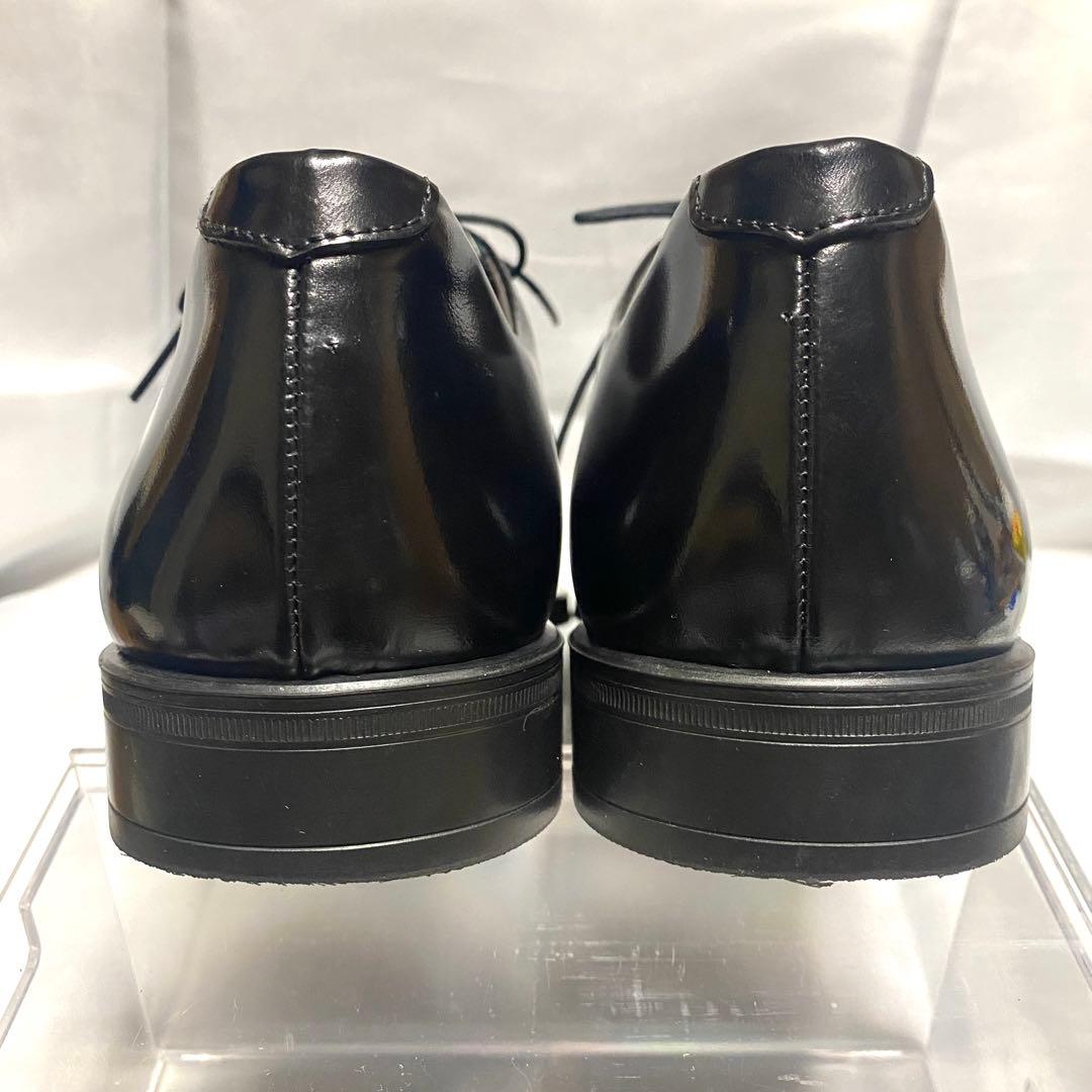 TOMOE 鞆ゑ　25cm TE600 ストレートチップ レザー 黒 ブラック