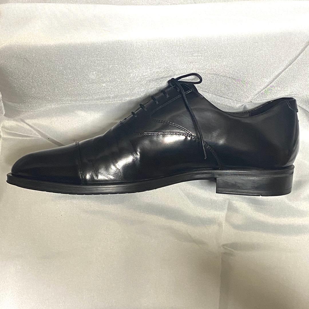 TOMOE 鞆ゑ　25cm TE600 ストレートチップ レザー 黒 ブラック