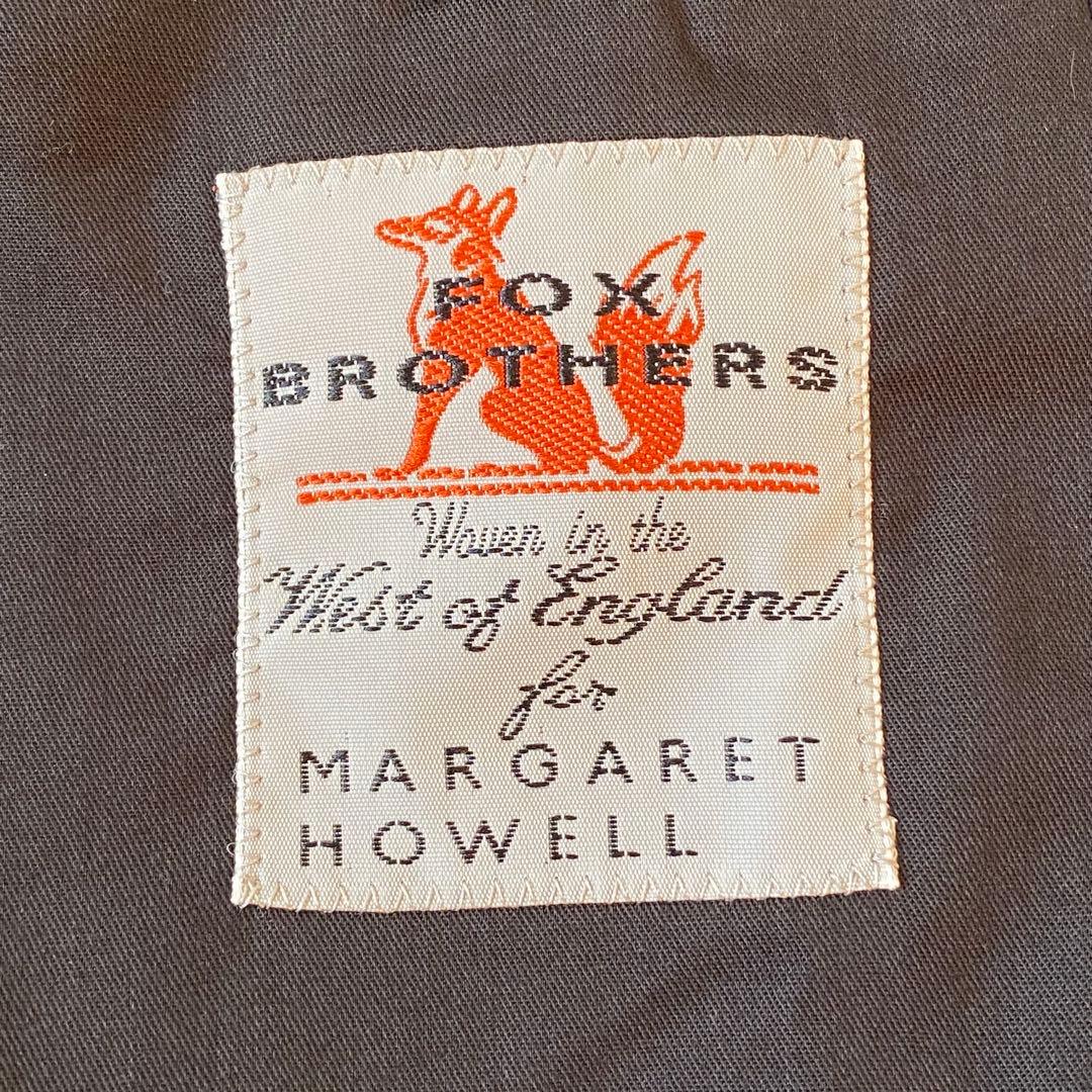 【美品】マーガレットハウエル×フォックスブラザーズ　テーラードジャケット　ウール