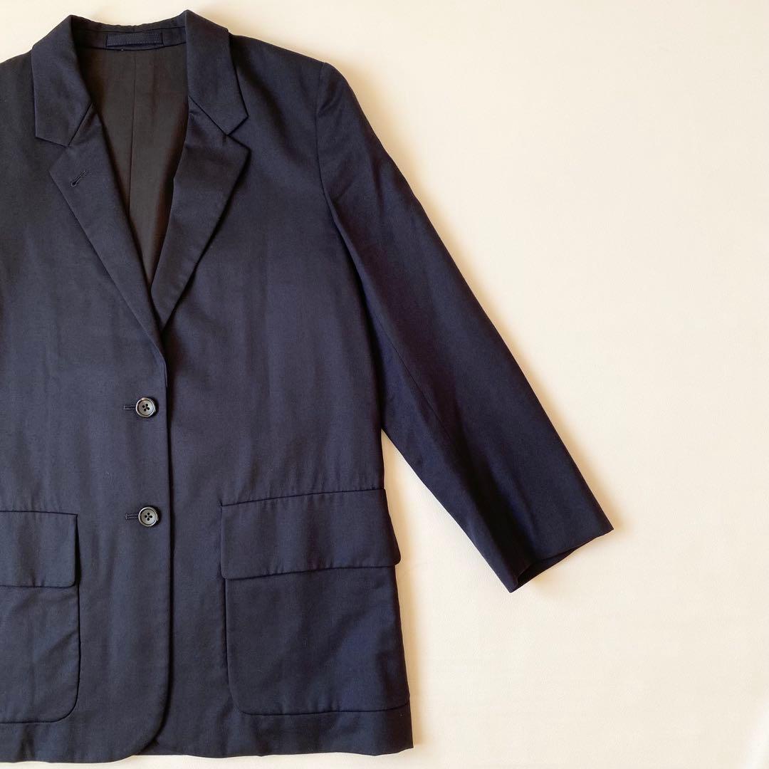 【美品】マーガレットハウエル×フォックスブラザーズ　テーラードジャケット　ウール