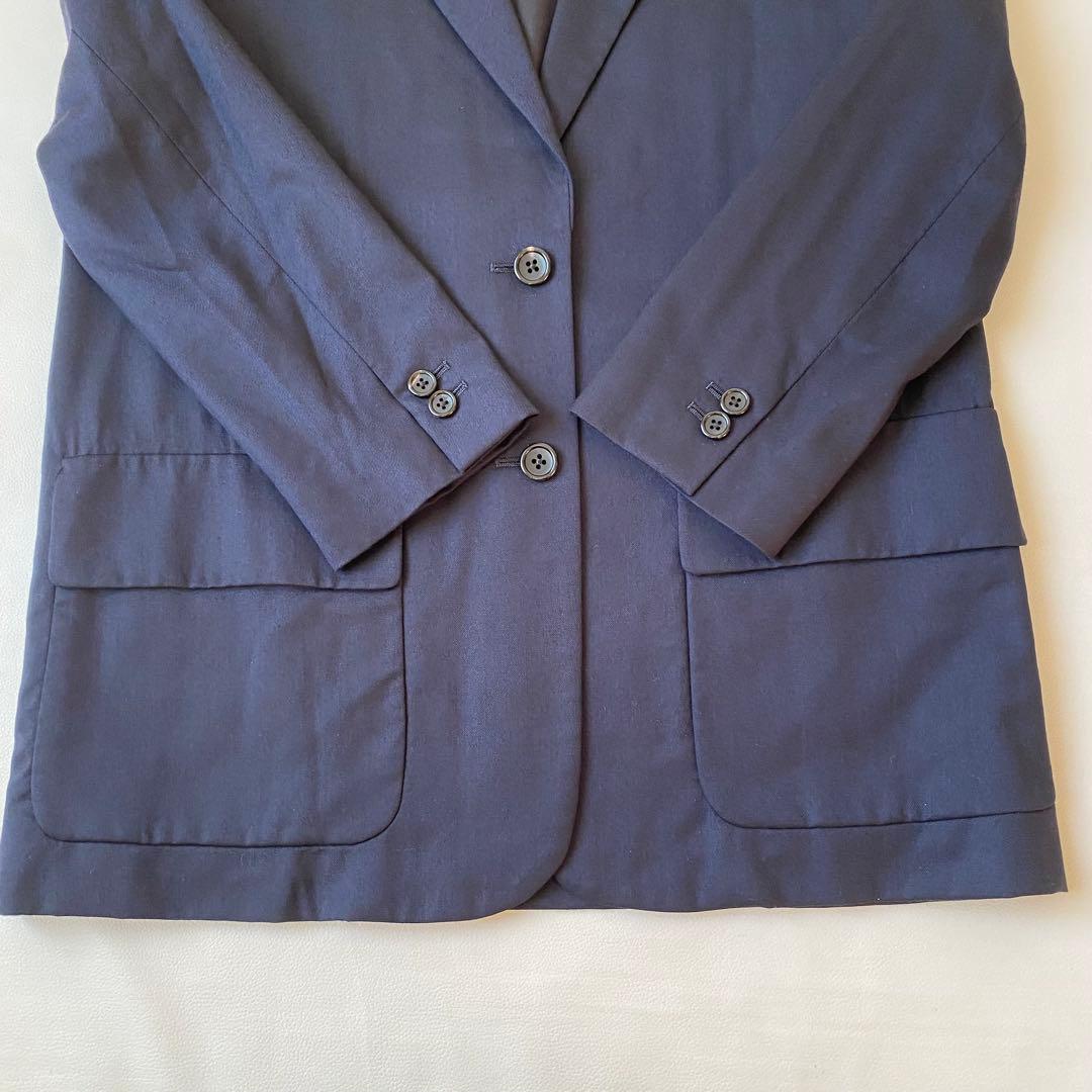 【美品】マーガレットハウエル×フォックスブラザーズ　テーラードジャケット　ウール