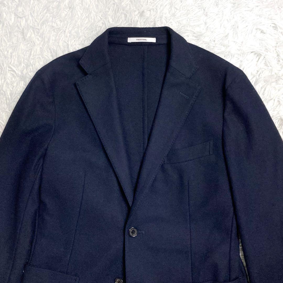 美品✨マッキントッシュフィロソフィー トロッターセットアップ アンコン 紺 38