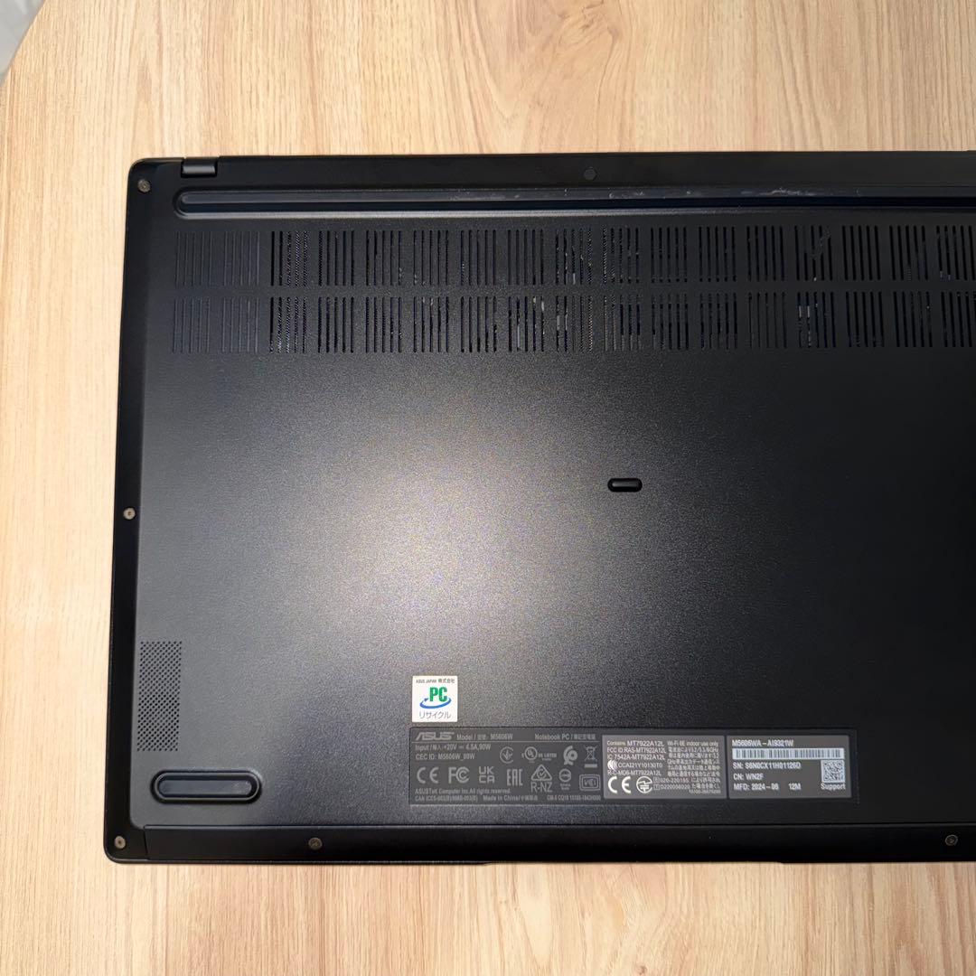 Windowsノート本体 Vivobook 16 M5606WA Ryzen AI 9 HX 370