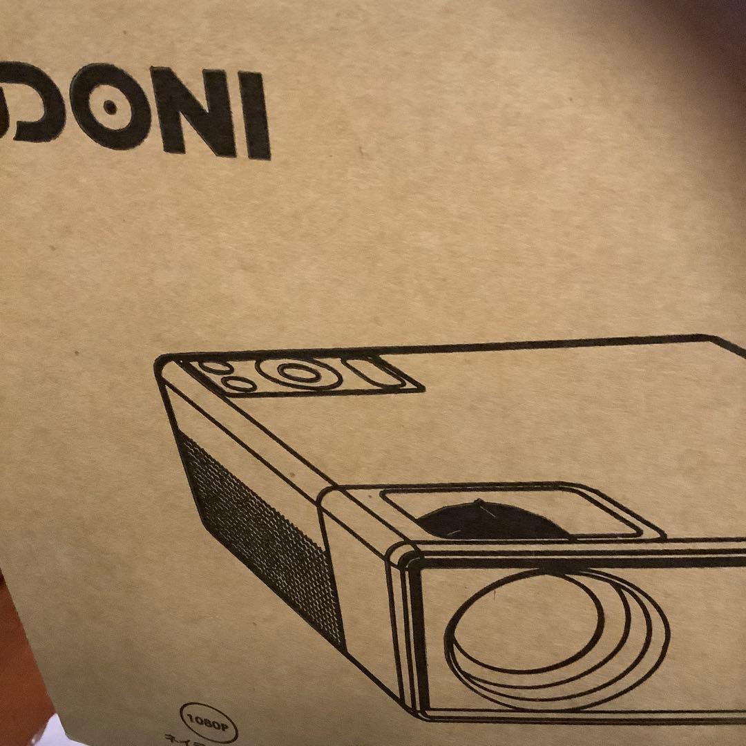 FUDONI プロジェクター 12000ルーメン 1080P