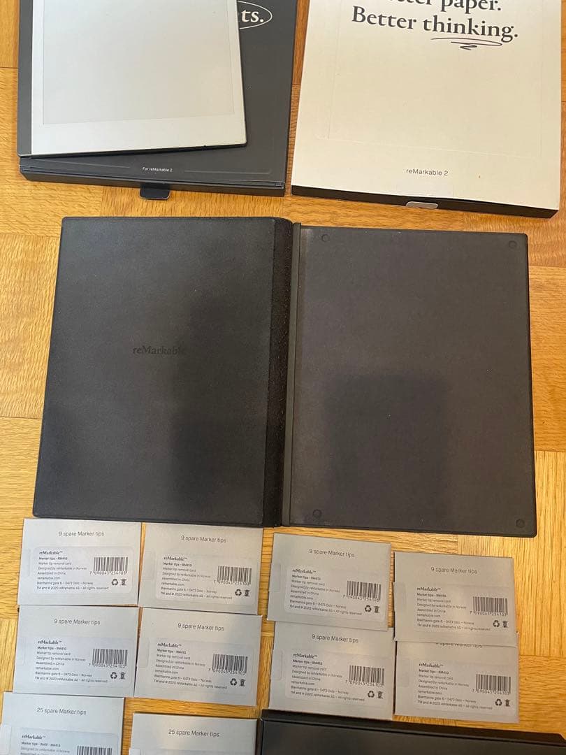 M*o様 電子ペーパー　reMarkable2(カバー、スタイラスペン、替え芯付