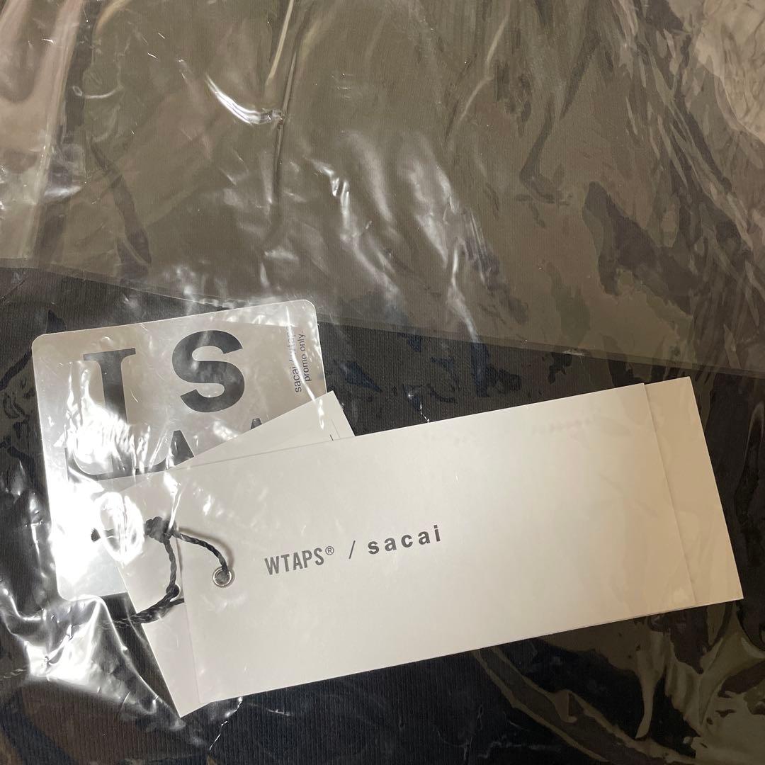 wtaps sacai Print Pullover SWEATER 黒 XL