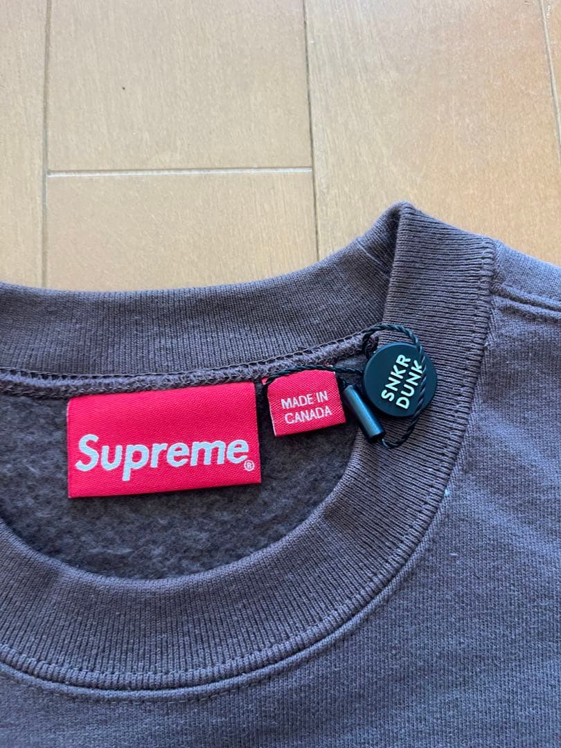 supreme ボックスロゴ　スウェット　トレーナー　S