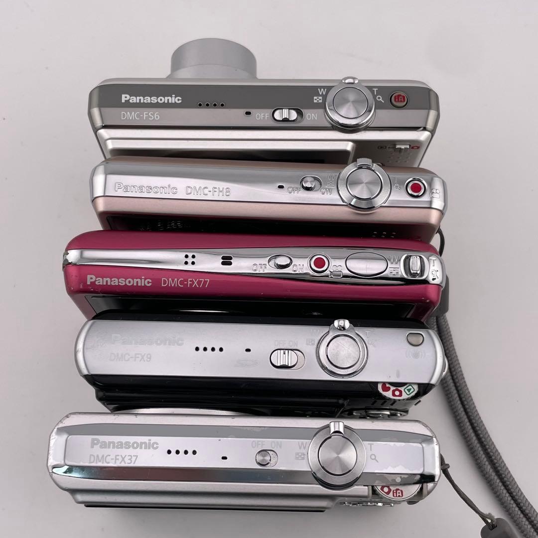 通電可【ジャンク】Panasonic LUMIX DMC-FX9 37 77