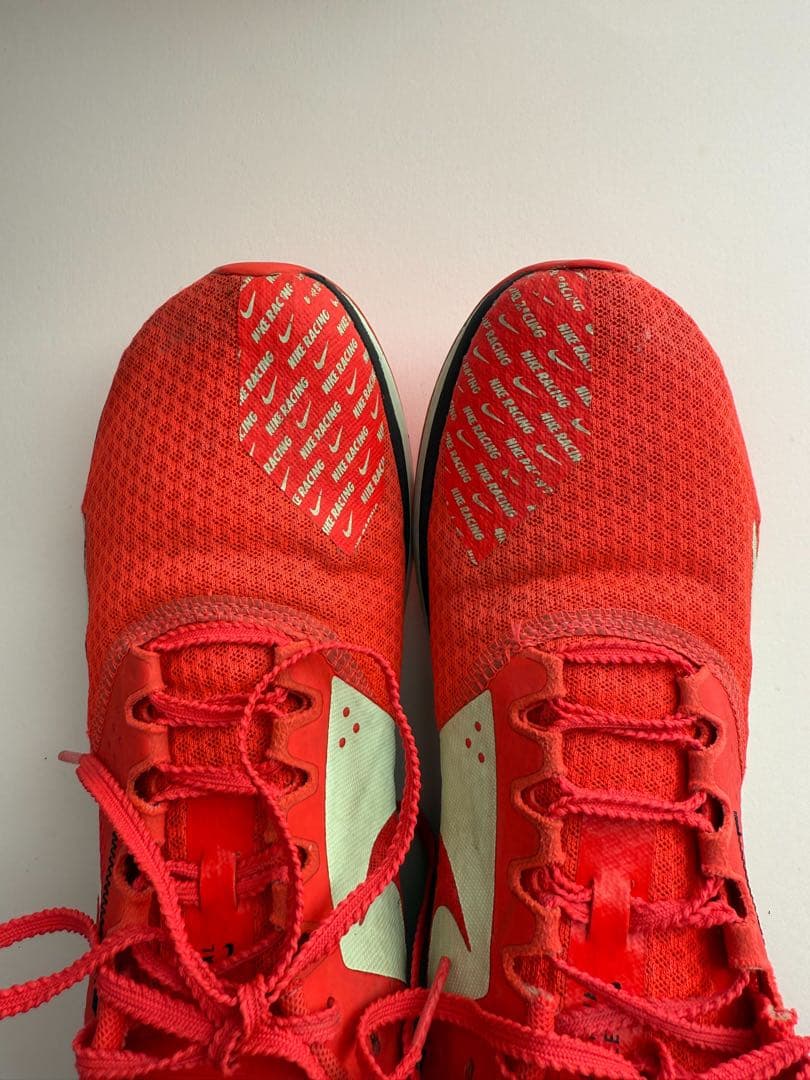 NIKE ズーム　ライバル　ワッフル6 収納袋付き　オレンジ色