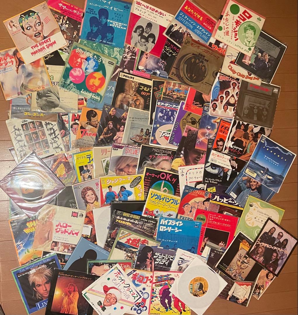 t*i様 断捨離大量まとめ　洋楽7インチEPレコード90枚超え