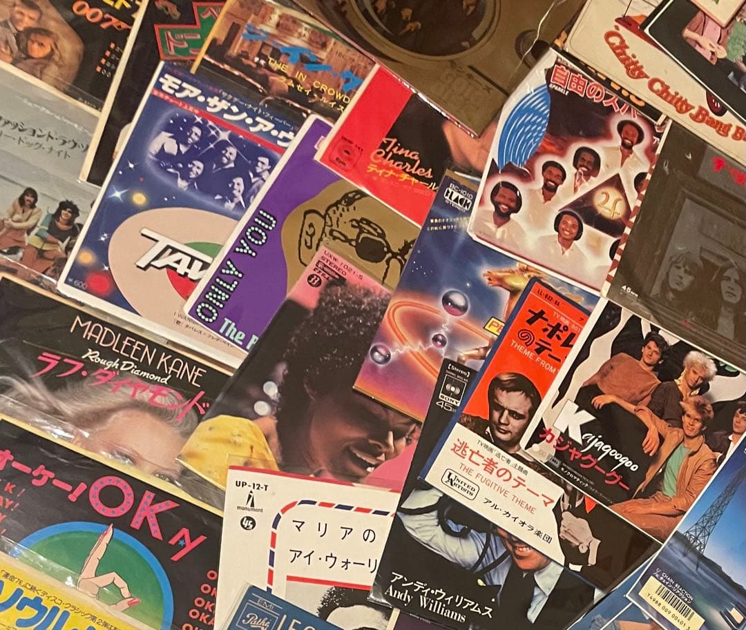 t*i様 断捨離大量まとめ　洋楽7インチEPレコード90枚超え