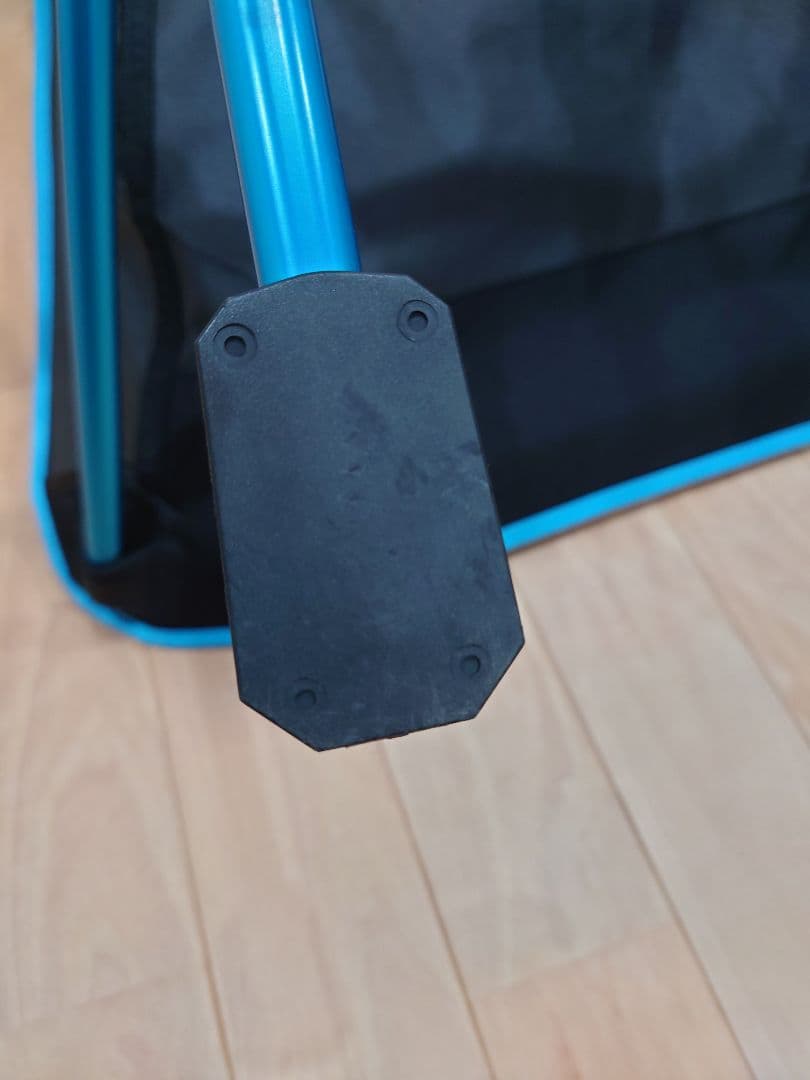 Helinox ビーチチェア アウトドアチェア ブラック/ブルー