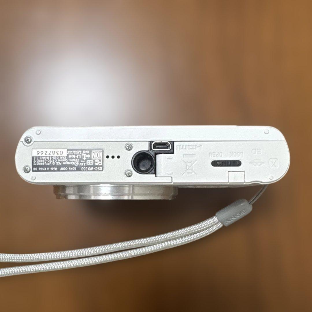 【ジャンク品】SONY DSC-WX350 ホワイト