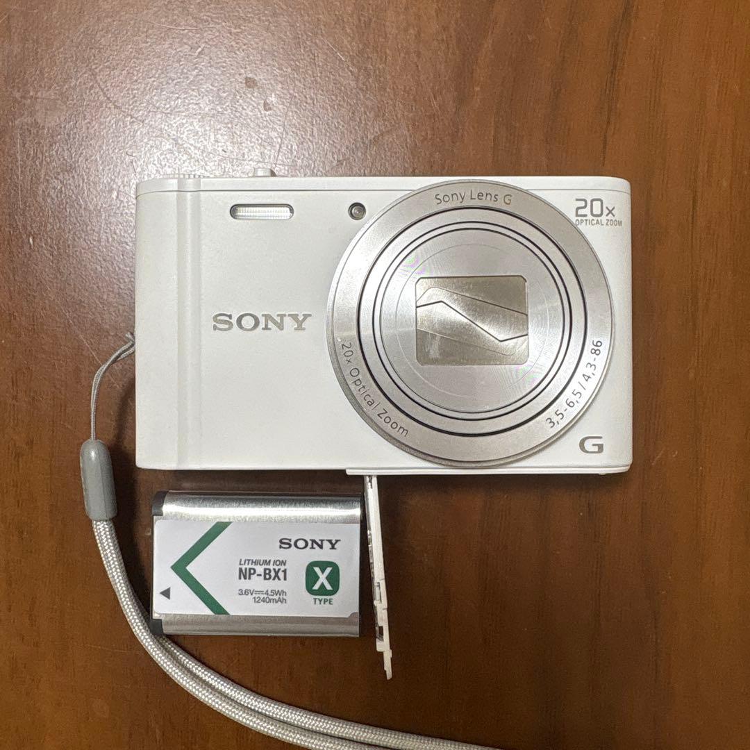 【ジャンク品】SONY DSC-WX350 ホワイト