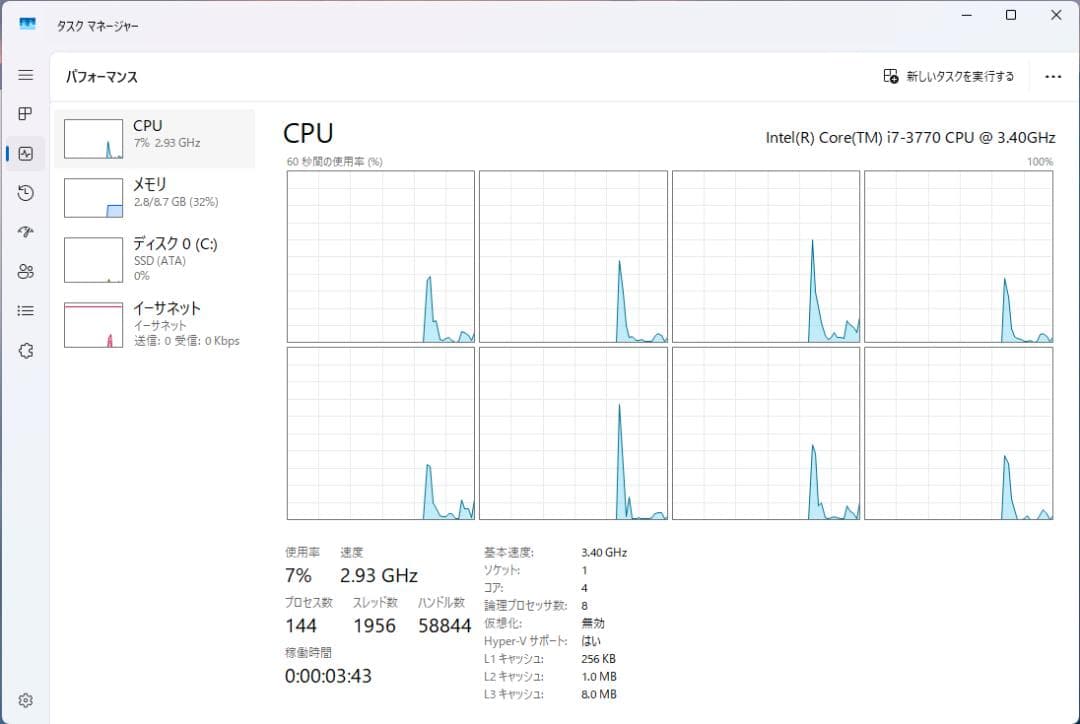 Windows 11 デスクトップPC