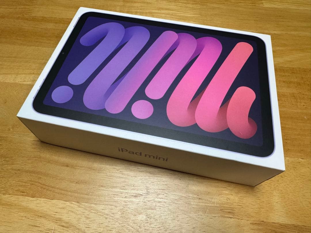 iPad mini 6 64GB パープル 超美品 バッテリー100%